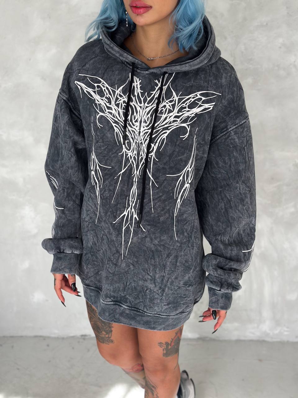 Iced Raven hoodie